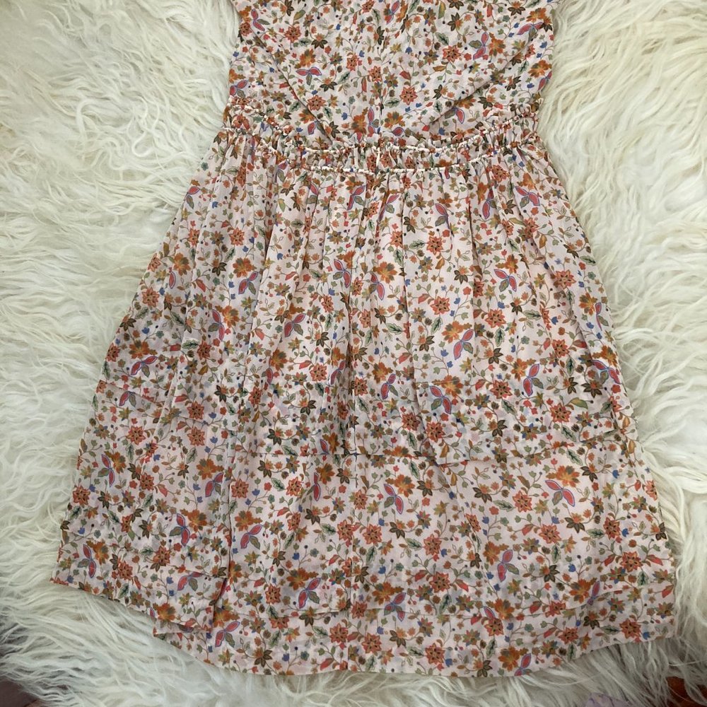 DEREK LAM Floral Print Knee-Length Dress - Picture 9 of 10